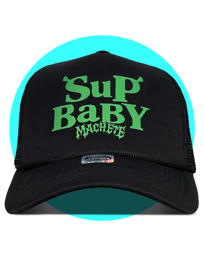 Sup Baby Shrek Trucker Hat