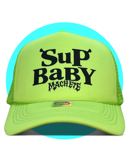 Sup Baby Shrek Trucker Hat