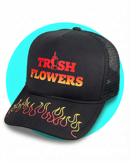 Deadbeat Decal Trucker Hat Bill Print