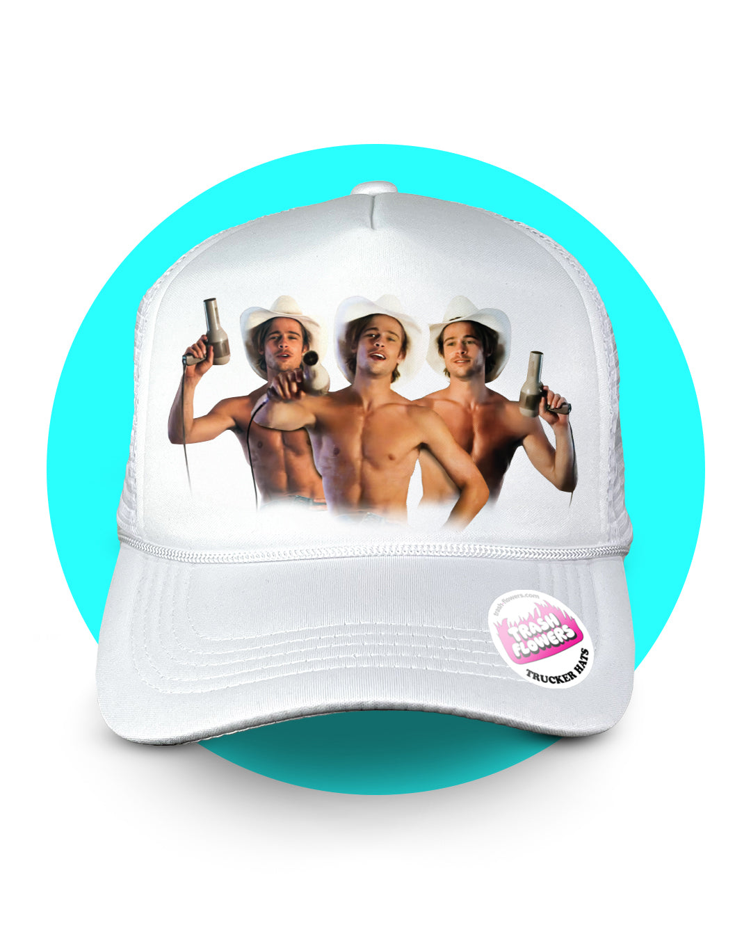 Brad Pitt Outlaw Thelma and Louise Trucker Hat
