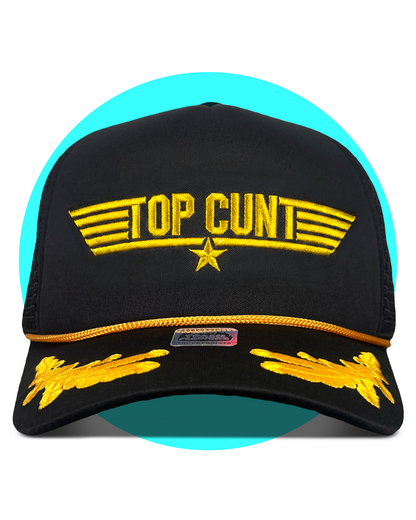 Top Cunt Captain Trucker Hat