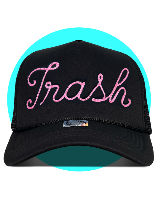 Trash Chainstitch Trucker Hat