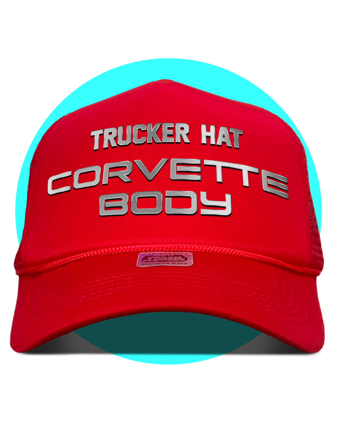 Trucker Hat Corvette Body Trucker Hat