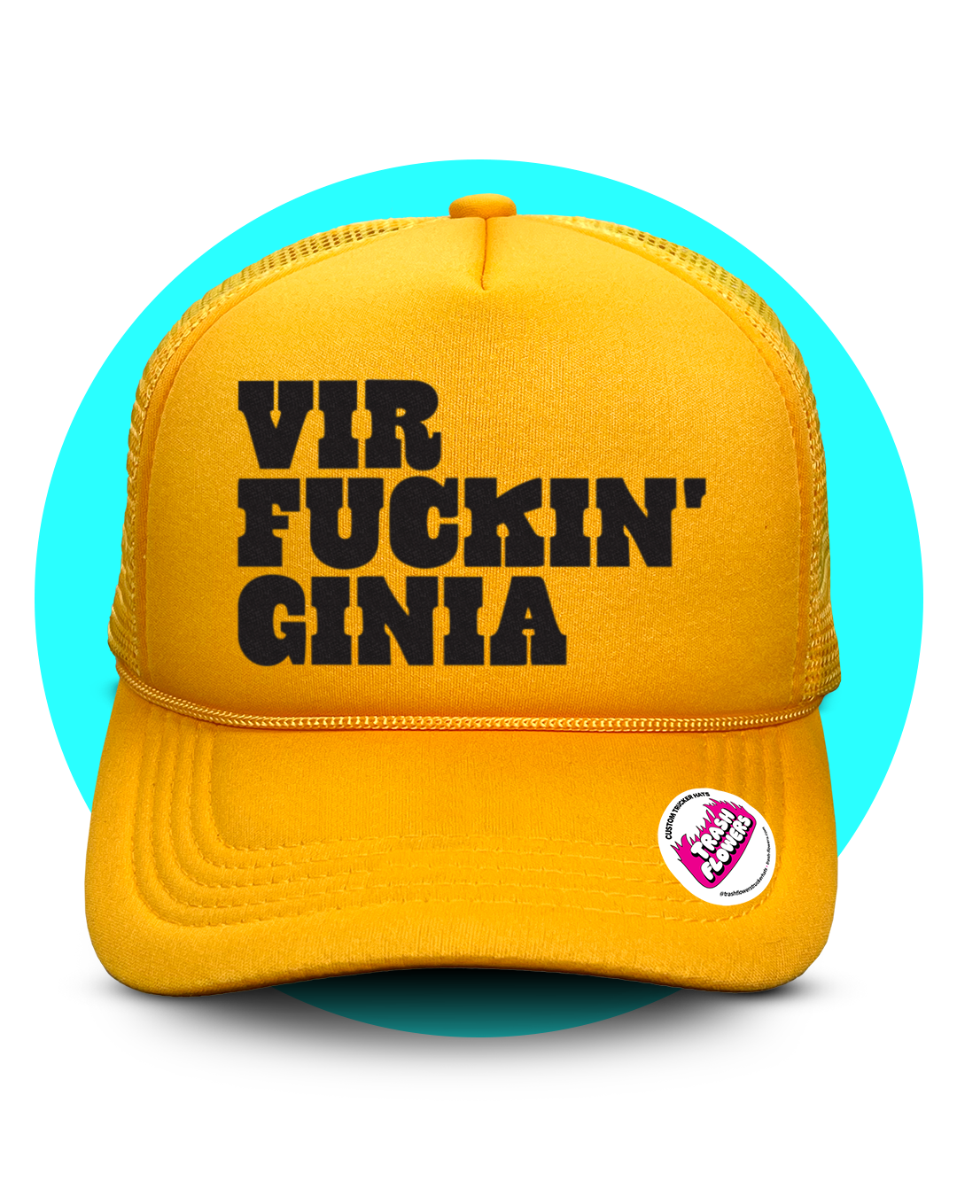Every Fuckin' US State Trucker hat
