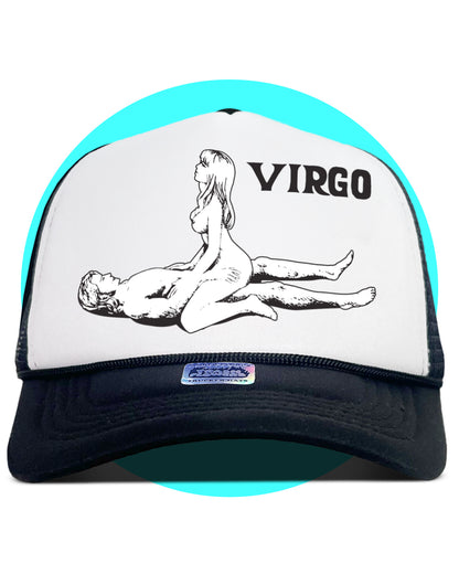 What's Your Sign? Zodiac Trucker Hat, another angle