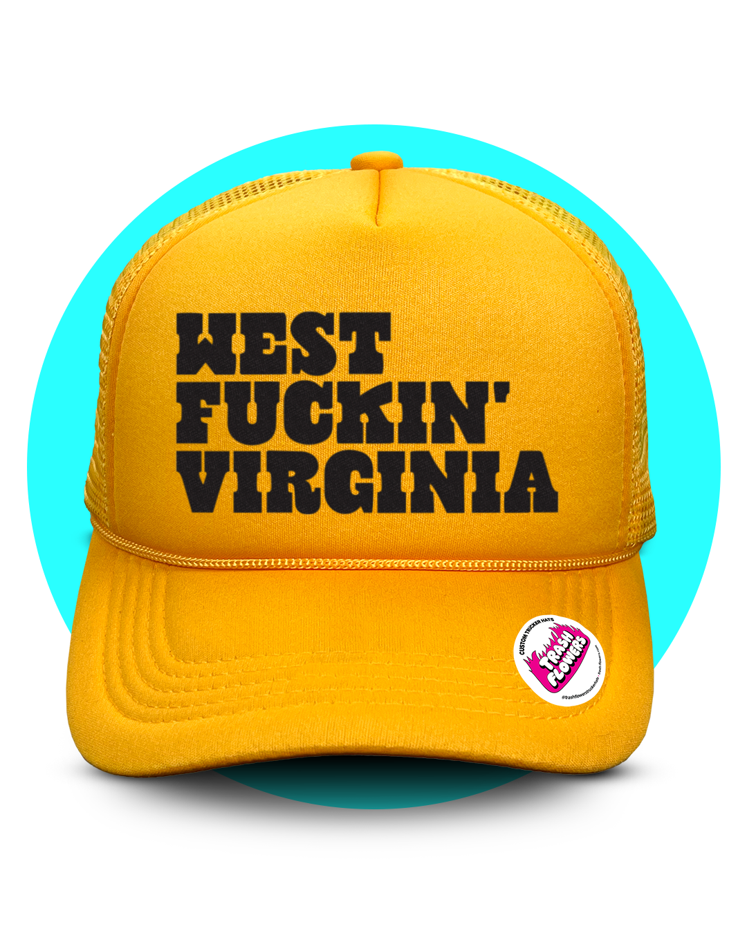 Every Fuckin' US State Trucker hat