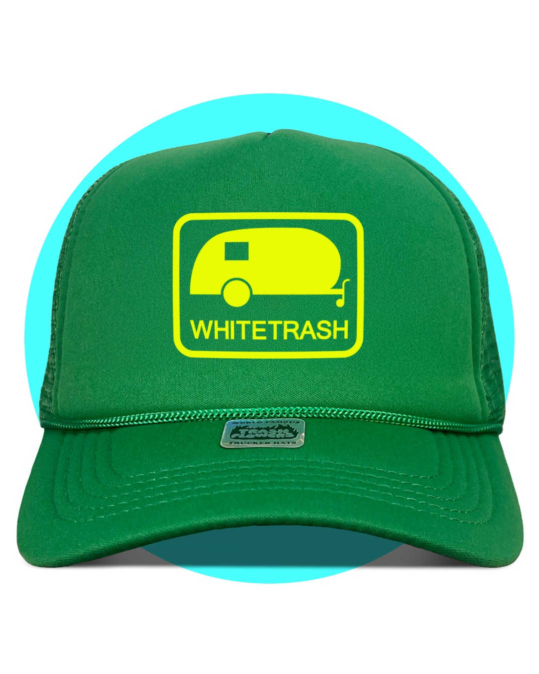 White Trash Trailer Park Trucker Hat