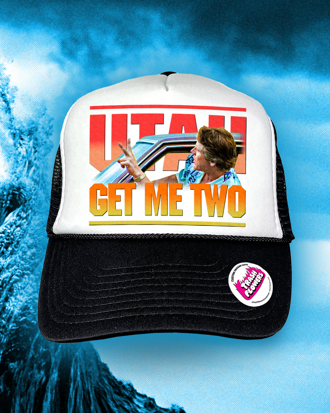 Utah Get Me Two Point Break Trucker Hat